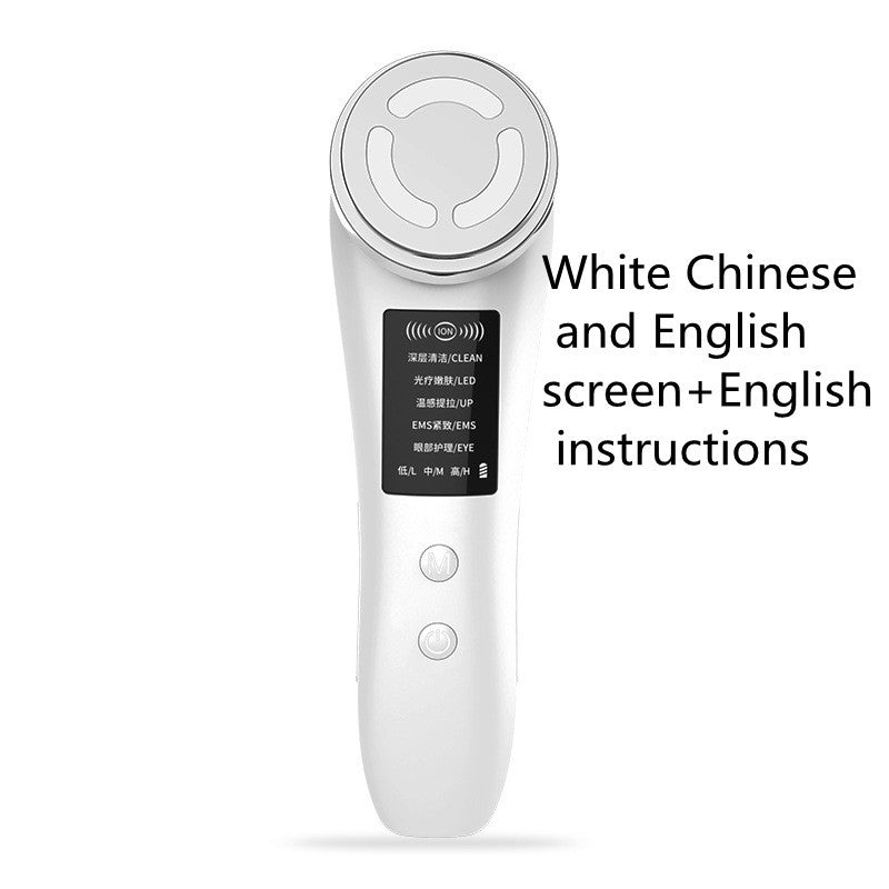 Domestic Beauty Apparatus Inductive Therapeutical Instrument Blackhead Remover EMS Beauty Lifting