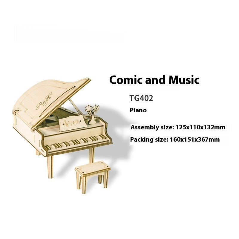 Puzzle Wooden Diy Children's Educational Toys Gifts