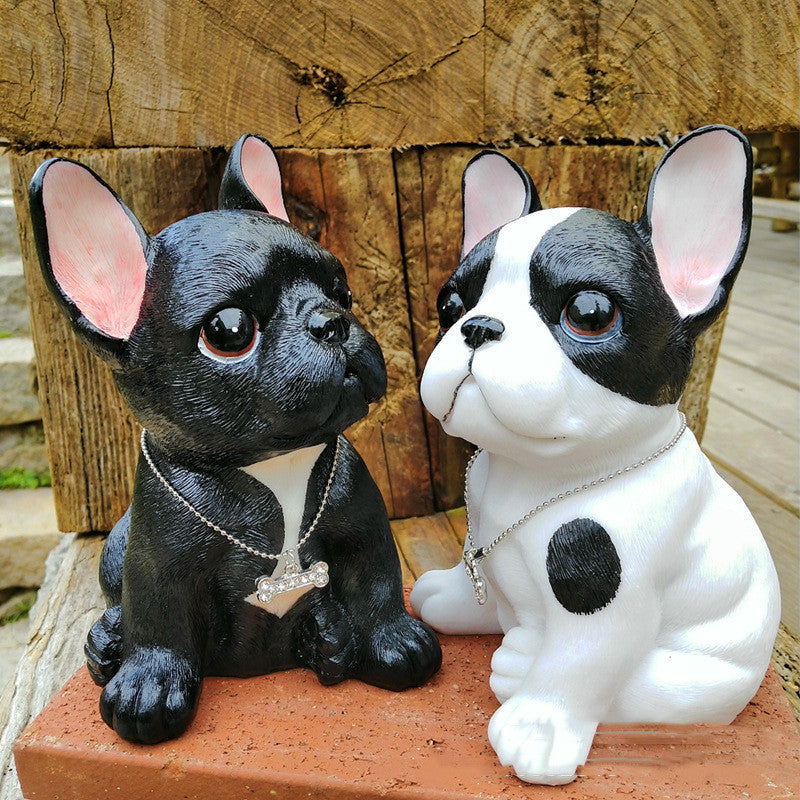 Small Ornaments Puppy Lucky Gifts Gifts Resin Crafts