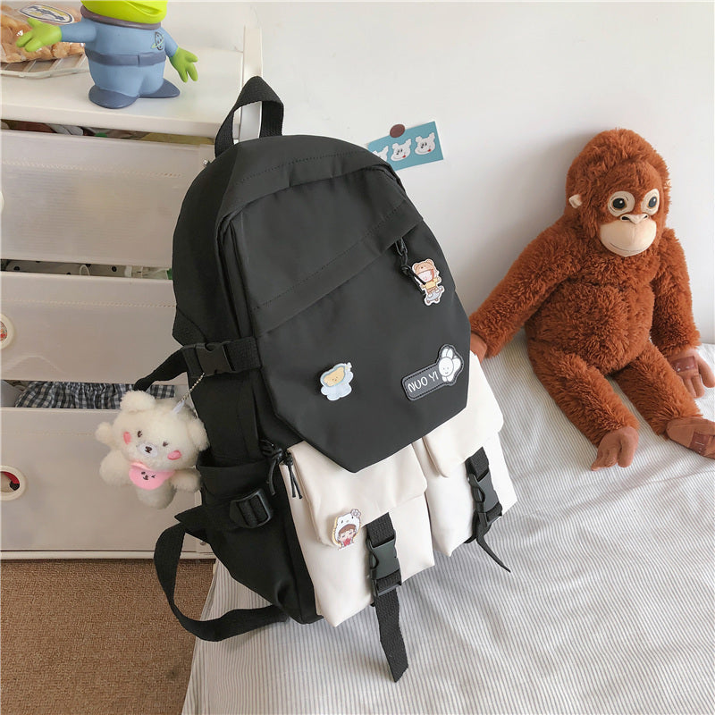 Student Campus Fashion Versatile Backpack