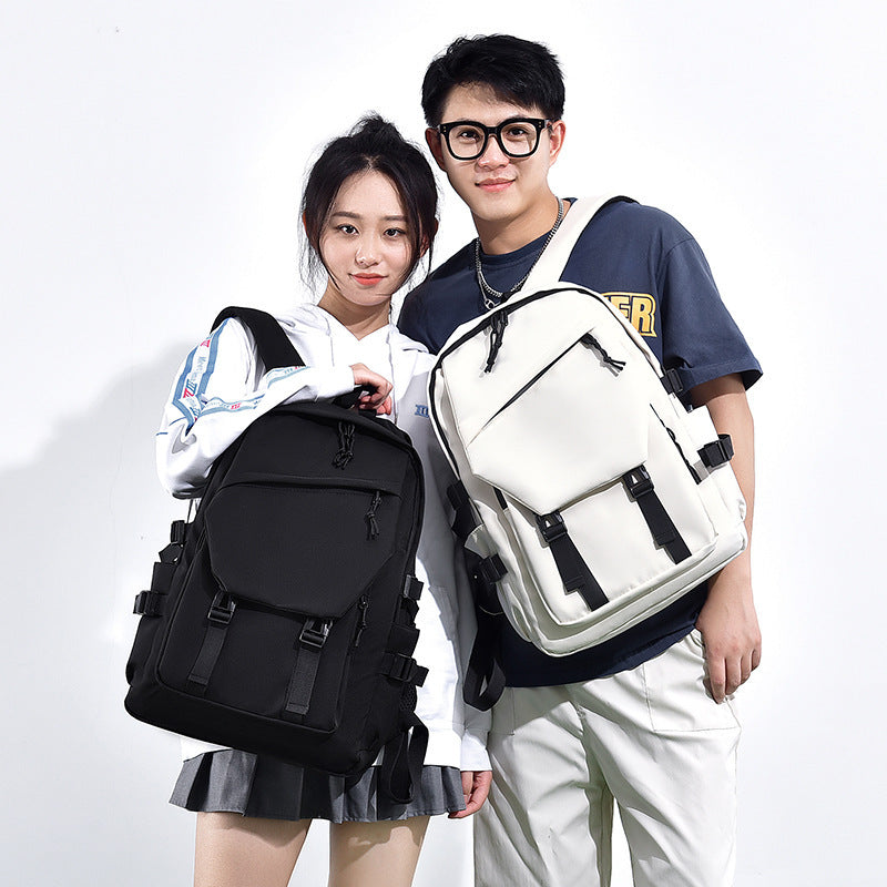 Fashion Personality Simple Couple Backpack