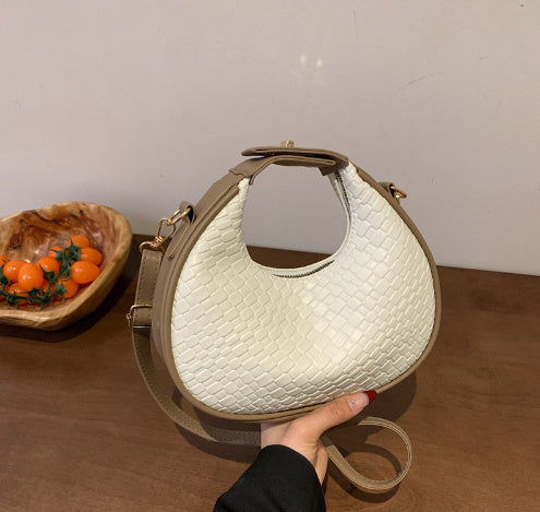 Crescent Shoulder Simple Fashion Handbag
