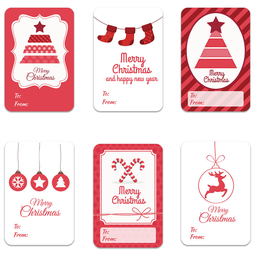 250roll Stickers Christmas Holiday Decoration Gifts