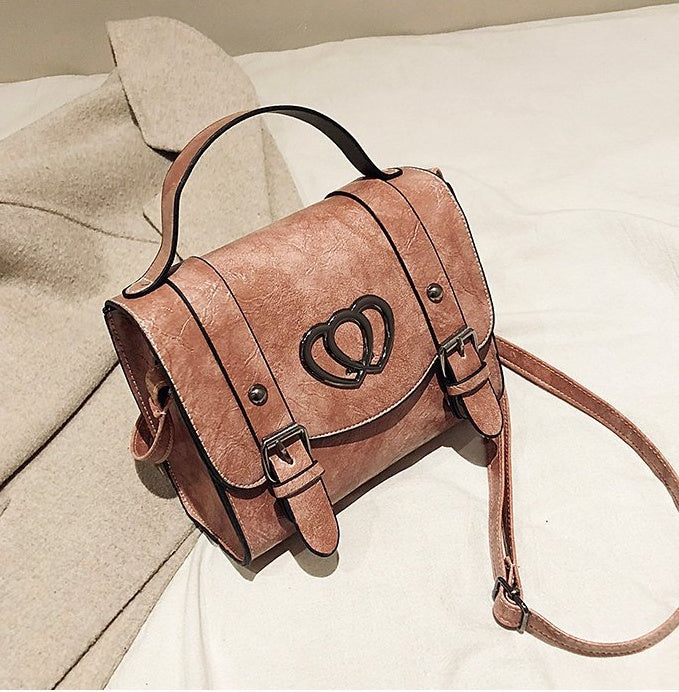 Fashion one-shoulder messenger bucket bag