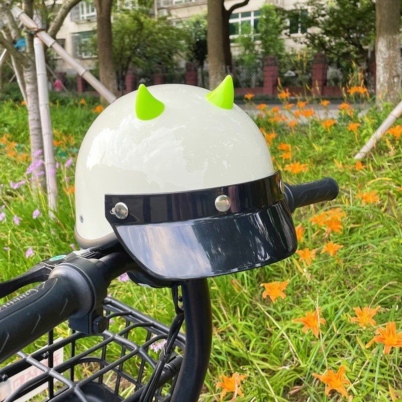 Fashion Electric Car Motorcycle Helmet Decorative Accessories