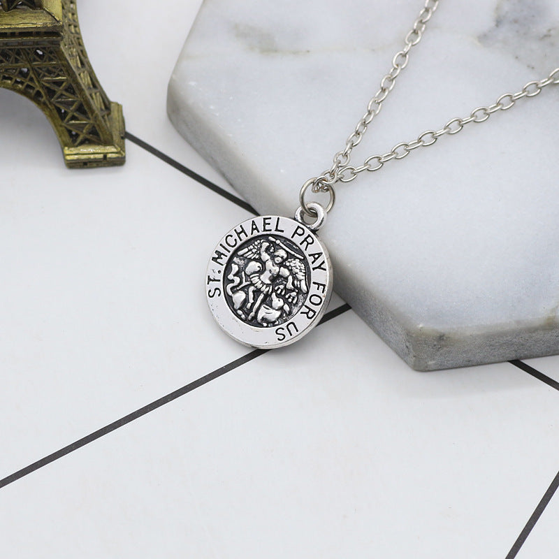 Fashion Accessories St. Michael Pendant Necklace
