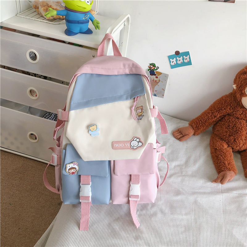 Student Campus Fashion Versatile Backpack