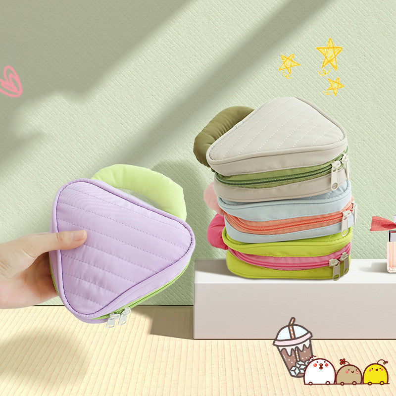 Women's New Fashion Triangle Makeup Bag
