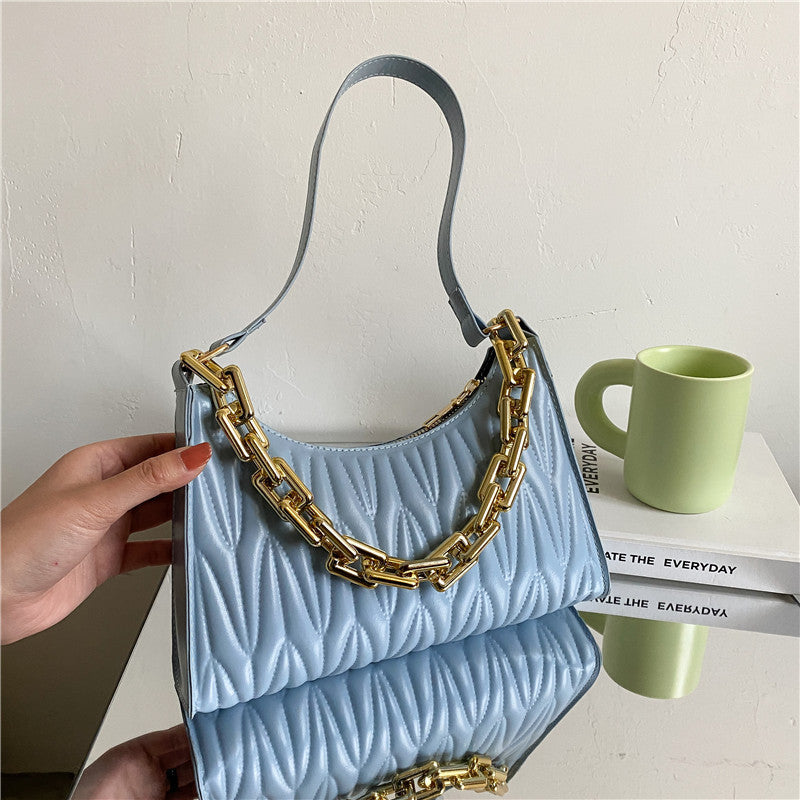 Fashion Acrylic Chain Underarm Bag