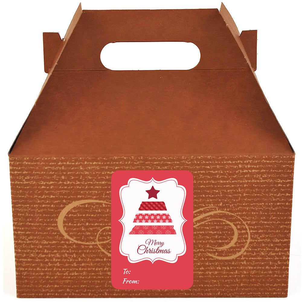 250roll Stickers Christmas Holiday Decoration Gifts