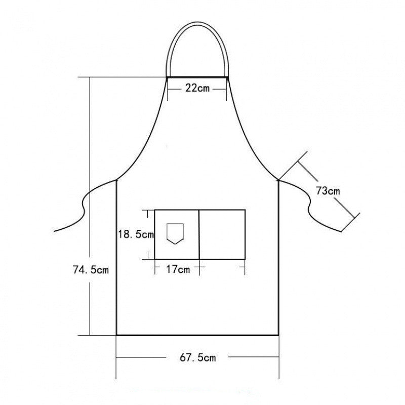 Canvas Apron Fashion Work Clothes