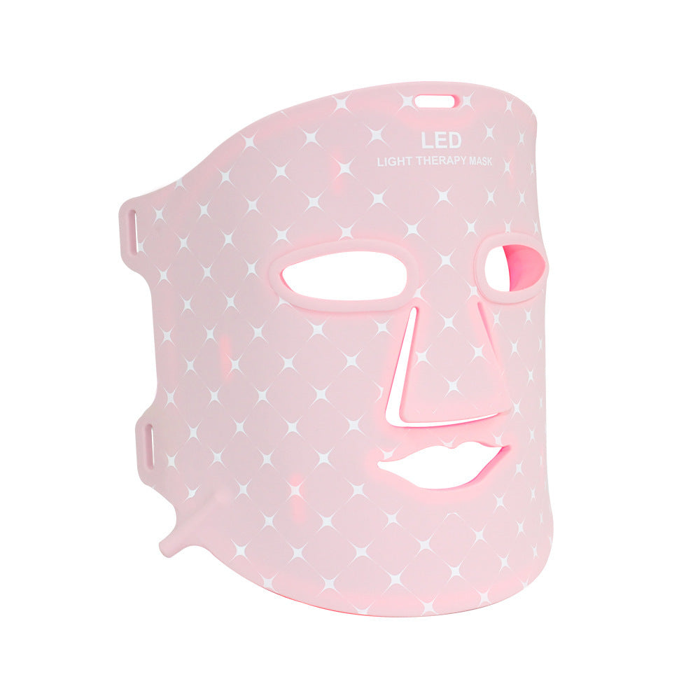 Colorful Silicone Mask Neck Beauty Mask Photon Skin Rejuvenation Spectrum Beauty Instrument