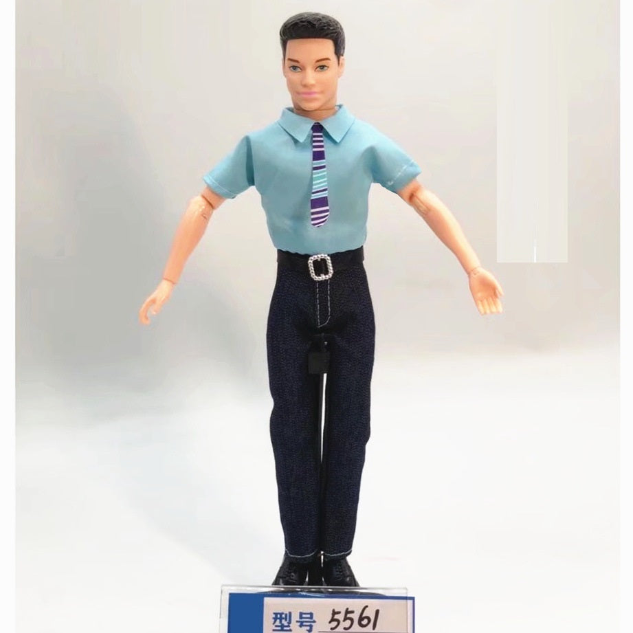 6 Points Boy Toy Doll Clothes 30cm Doll Clothes Doll Clothes Clothing Fashion Fur Wool Coat Shawl