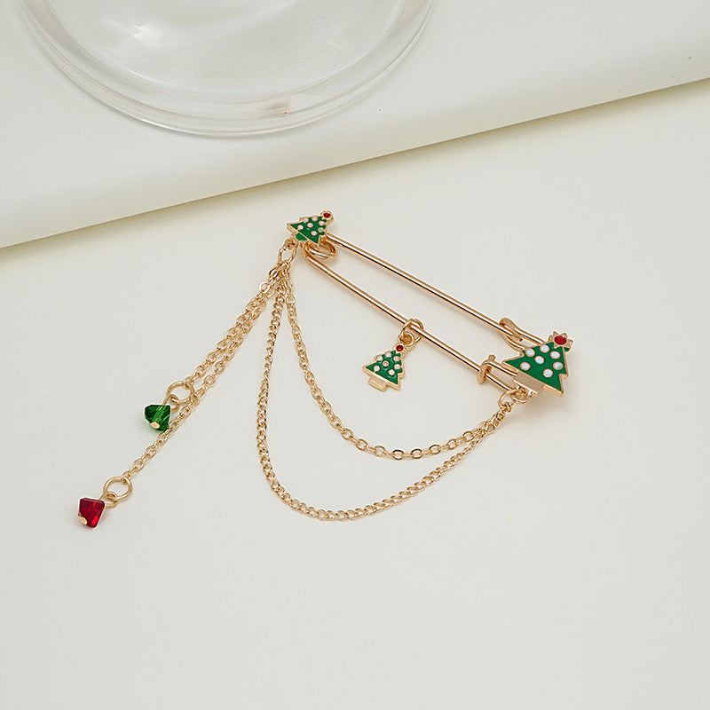 Brooch Fashion Clothing Accessories Chain Bell
