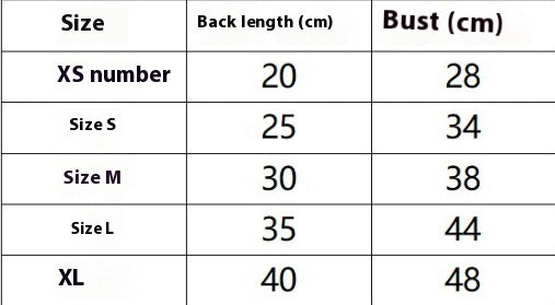 Fashion Personality Dog Clothes Camisole