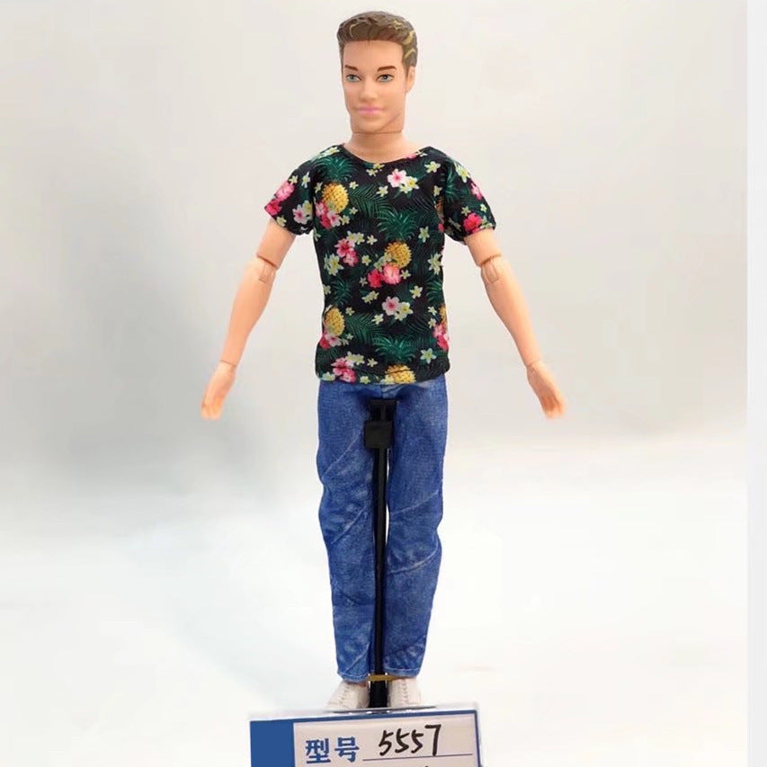 6 Points Boy Toy Doll Clothes 30cm Doll Clothes Doll Clothes Clothing Fashion Fur Wool Coat Shawl