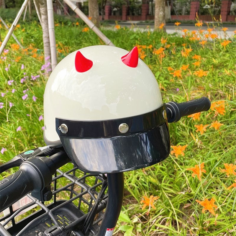 Fashion Electric Car Motorcycle Helmet Decorative Accessories