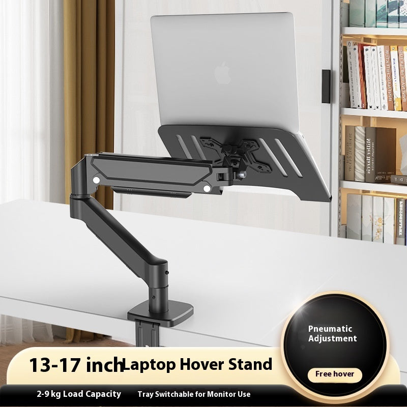 Laptop Support Suspended Cooling Desktop Height Increasing Mechanical Arm Base
