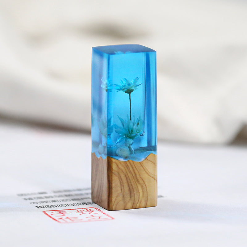 Lovers Epoxy Finished Small Ornaments Birthday Gifts