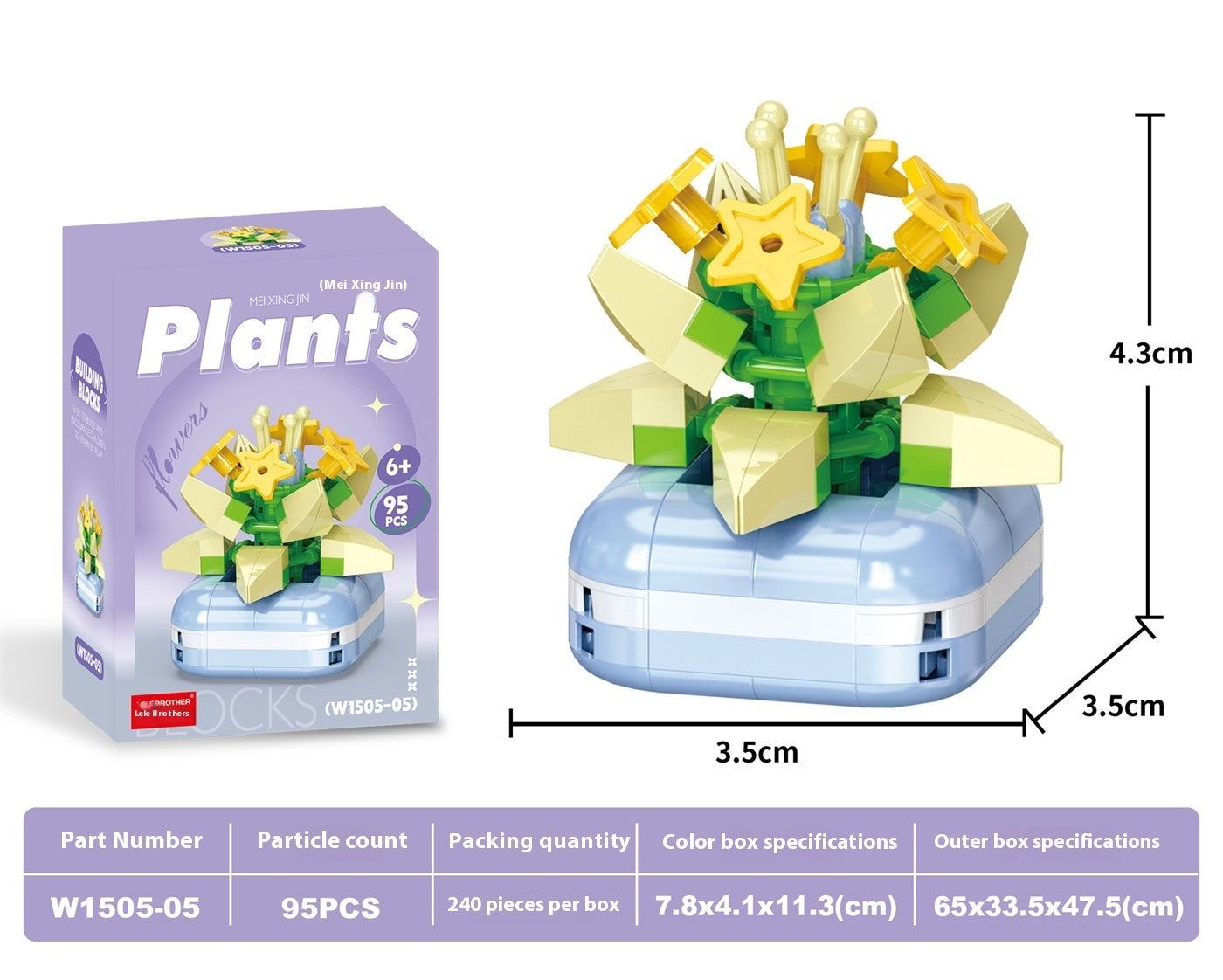 Educational Assembling Toy Ornaments Gifts