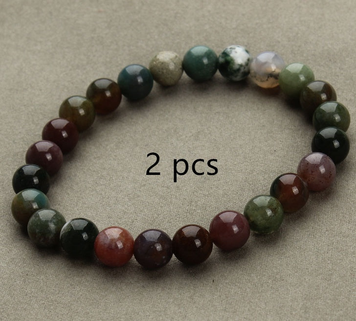 Aventurine Blue Sandstone Beads Round Bead Bracelet Bracelet