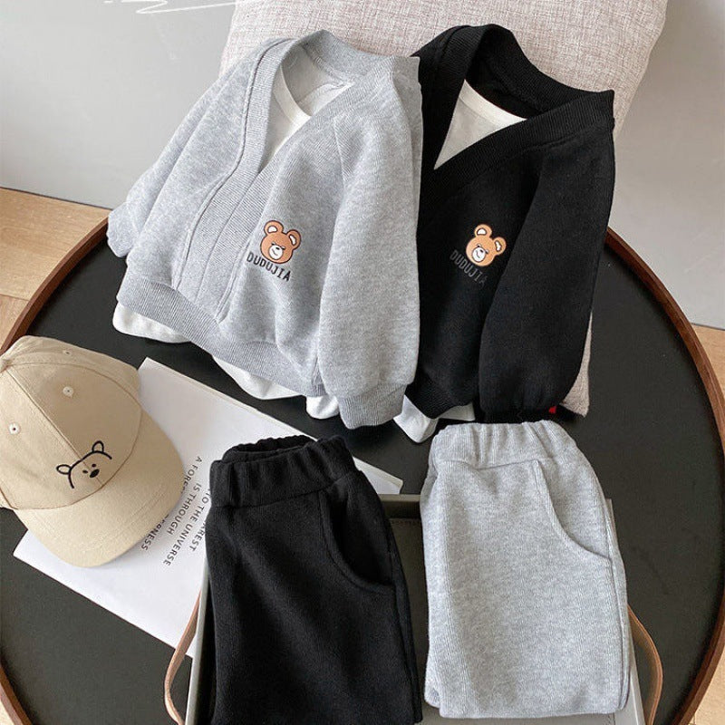 Fashion Leisure Sports Children's Clothes Suit