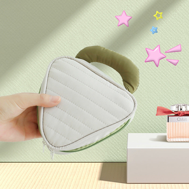 Women's New Fashion Triangle Makeup Bag
