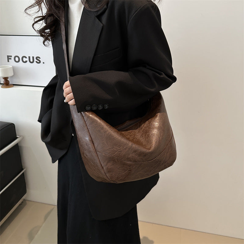 Fashion Simple Retro Shoulder Bag