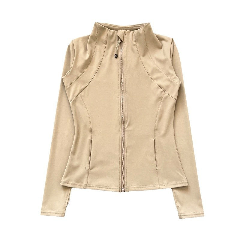 Women's Fashion Exercise Yoga Clothes Coat