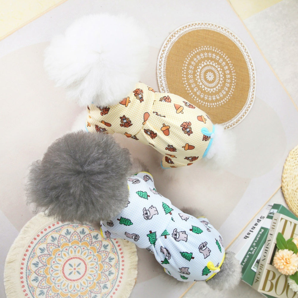 Pet Fashion Casual Minimalist Print Clothes