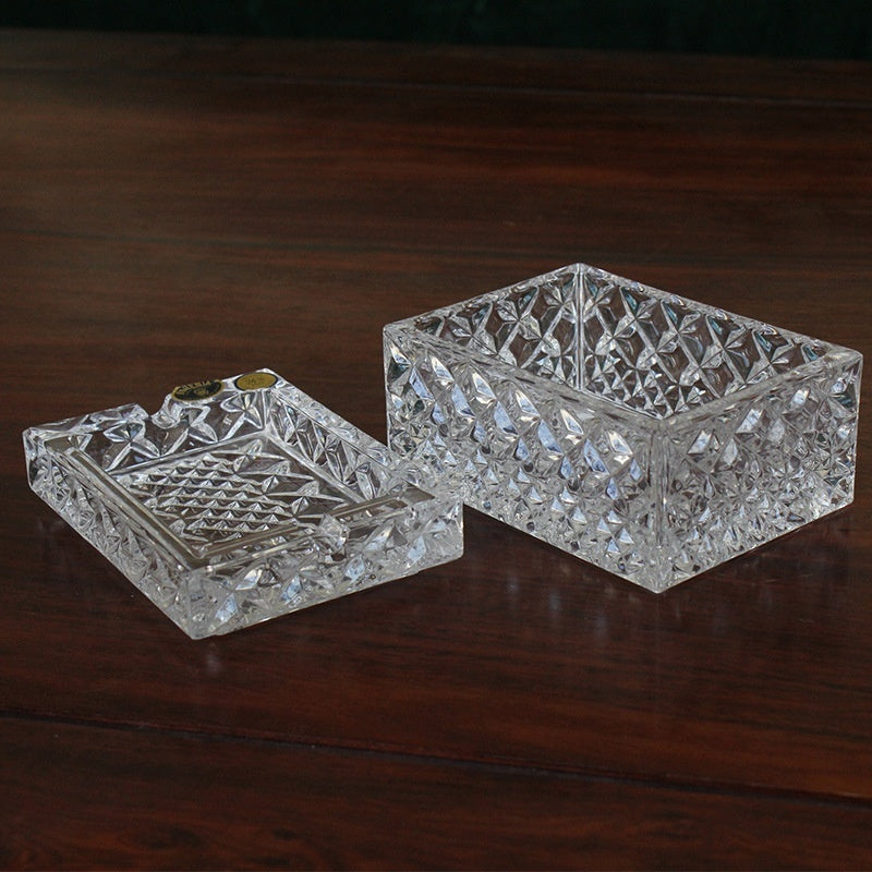 Bohemian Crystal Ashtray For Men's Gifts