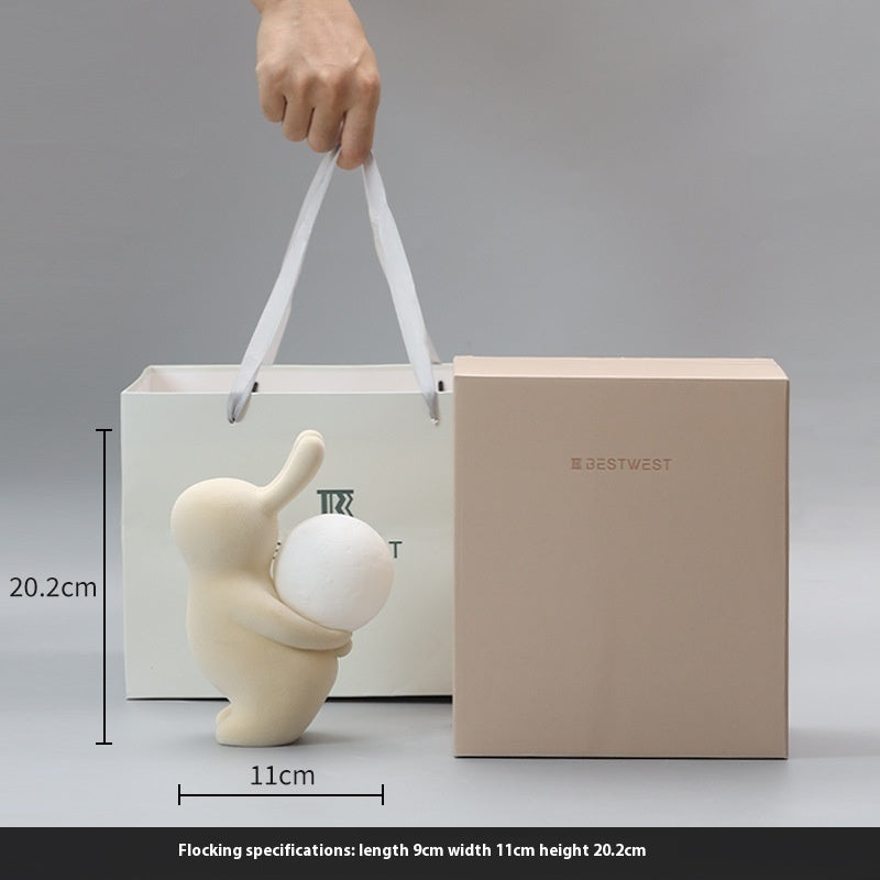 Children's Birthday Gifts Rabbit Decoration Small Night Lamp