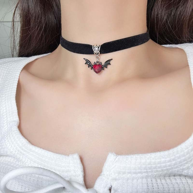 Halloween Fashion Accessories Spider Bat Collar