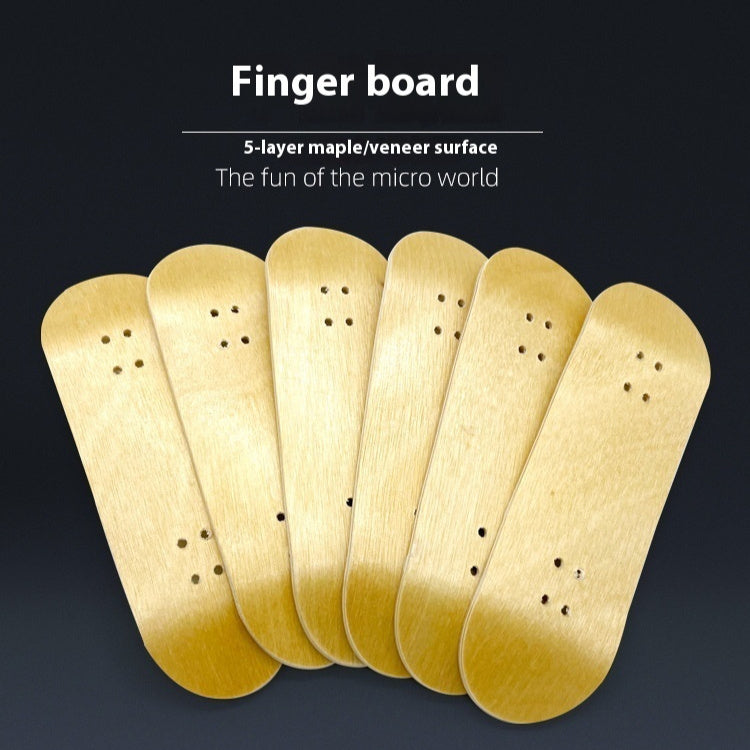 Finger Skateboard Maple Board Pieces Fingertip Creative Gifts