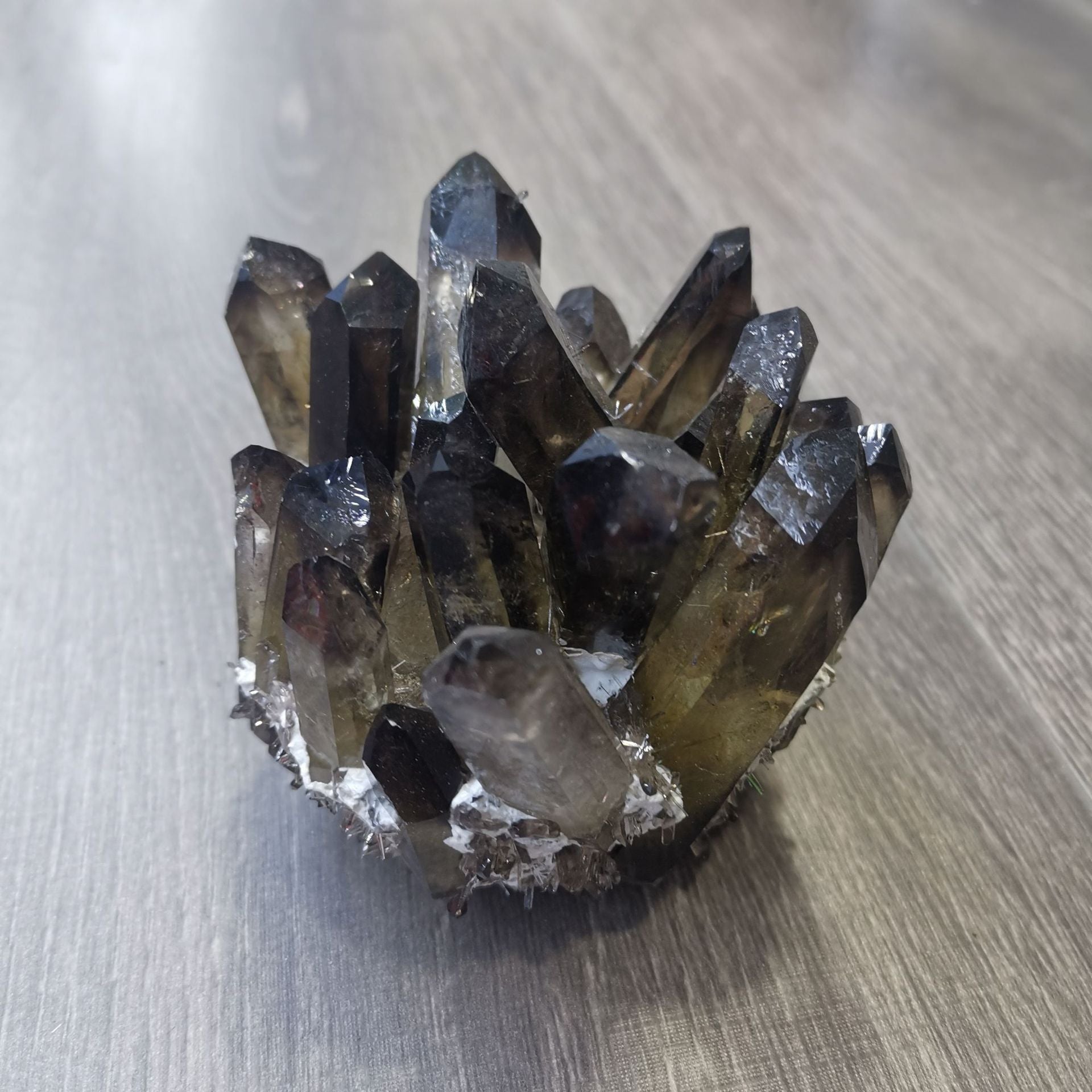 Tea Crystal Cluster Landscape Ornaments Handicrafts Gifts