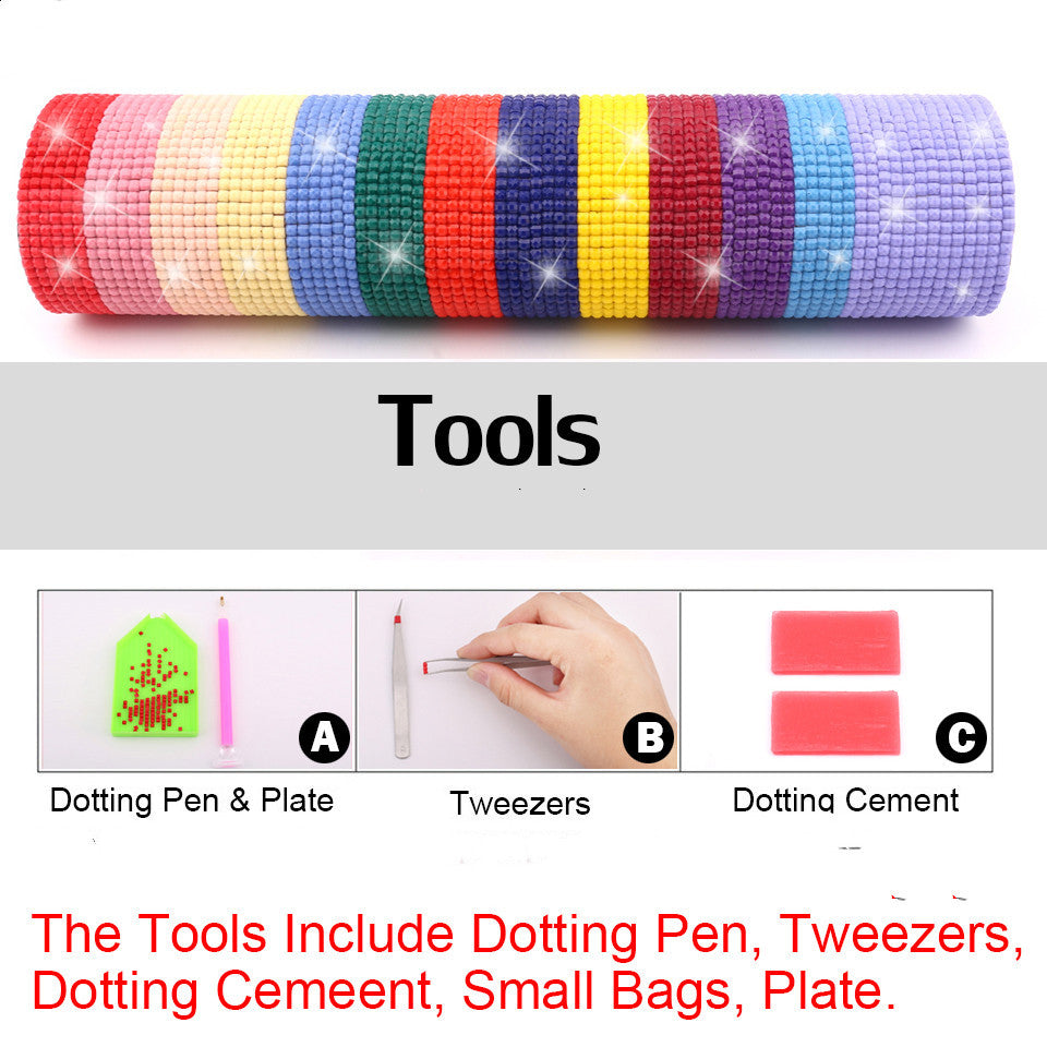 3D Embroidery Crossstitch 5D Home Decoration Gifts