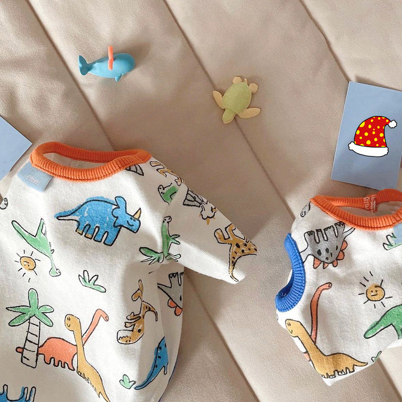 Pet Fashion Casual Dog Print Breathable Clothes