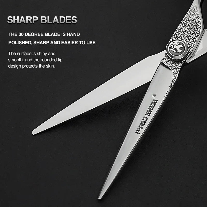 Prosee-TFD-60 ammattimainen hiustenleikkaussakset 6.inch hair scissors