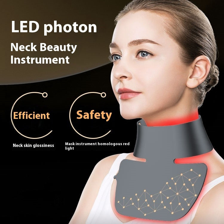 Neck Beauty Instrument Fade Neck Pattern Infrared Light Neck Massager Beauty