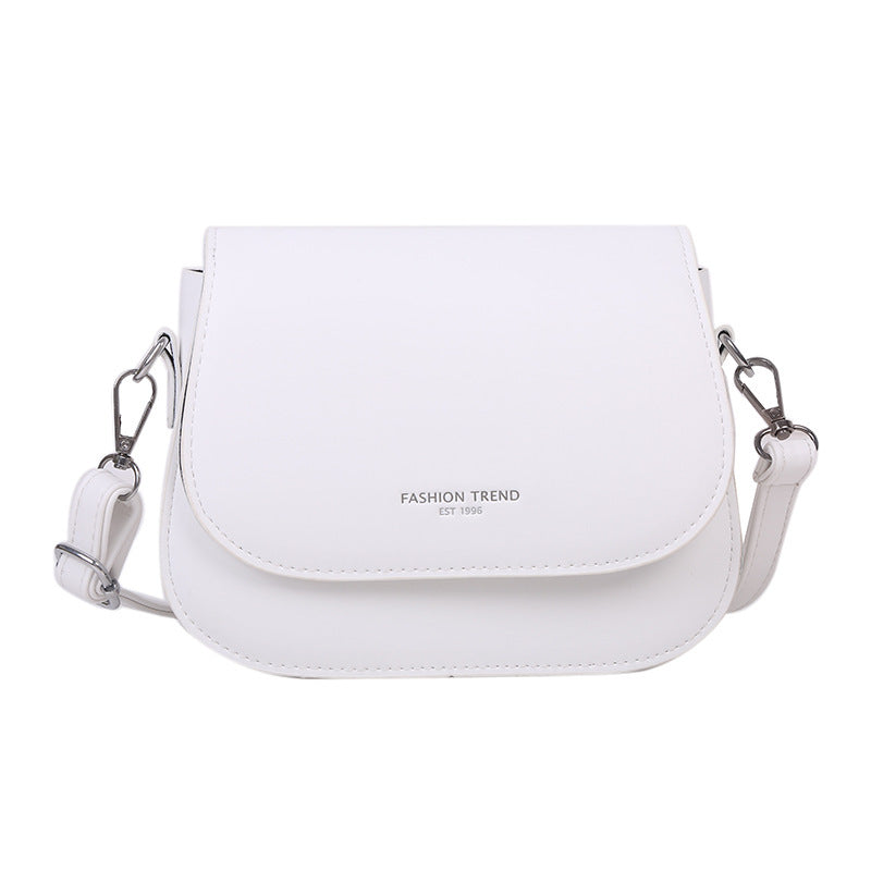 Fashion Texture Saddle Bag Shoulder
