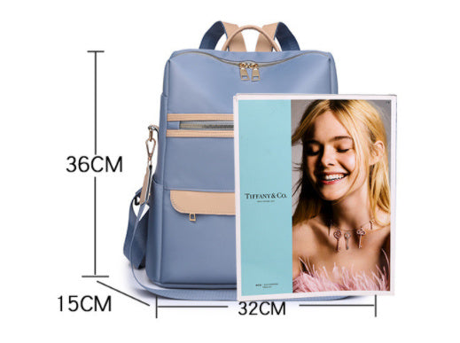Women's Fashion Casual Simple Tassel Backpack