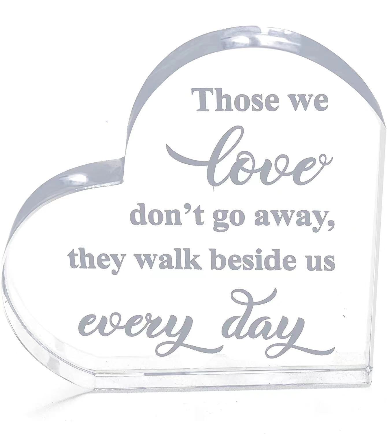 Memorial English Blessing Ornaments For Deceased Relatives Gifts