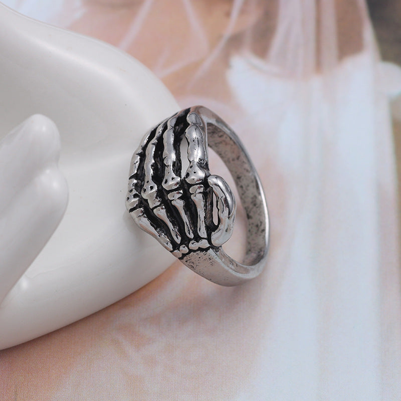 Accessories Fashion Creative Skull Claw Ring