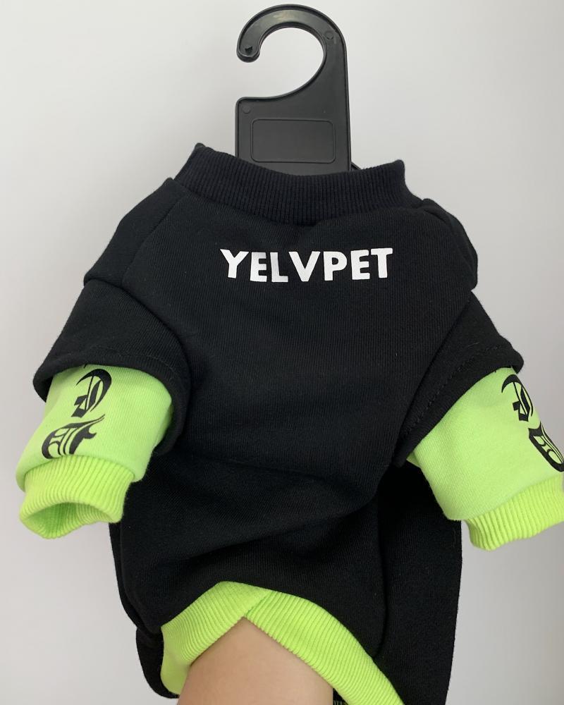 Fashion Dog English Alphabet Short Clothes