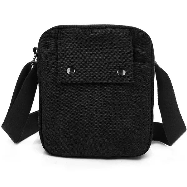 Unisex Crossbody Bags Canvas Phone Tablet PC Shoulder