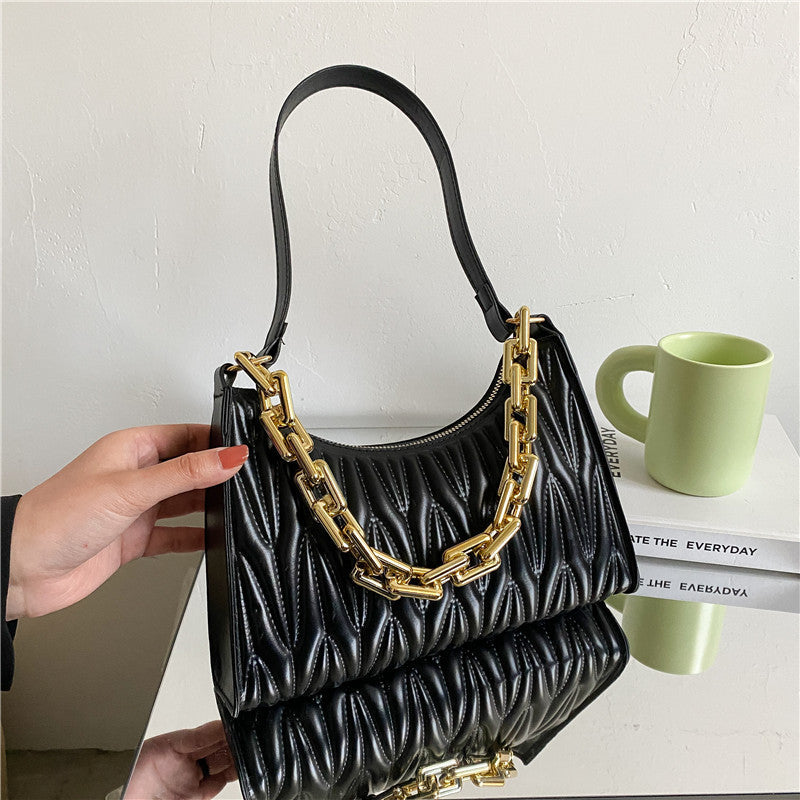Fashion Acrylic Chain Underarm Bag