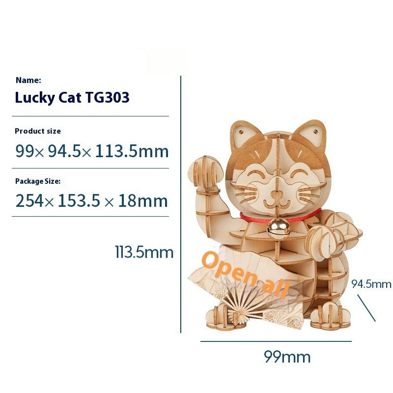 Puzzle Wooden Diy Children's Educational Toys Gifts