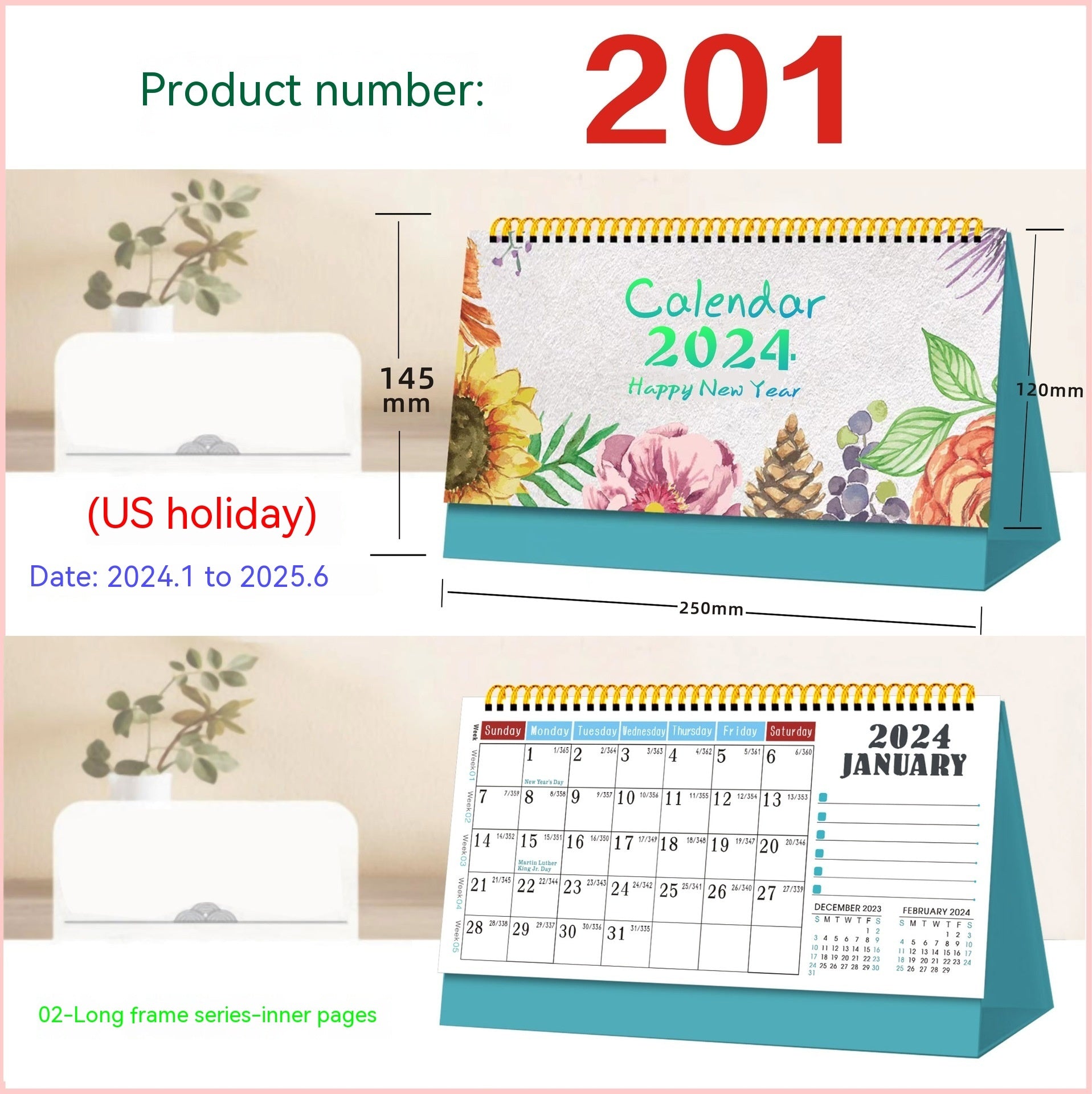Desk Calendars, Decorations, Gifts