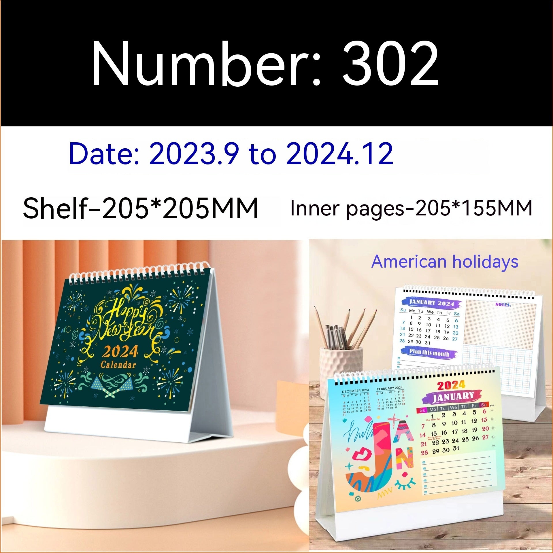 Desk Calendars, Decorations, Gifts