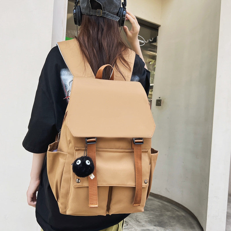 Women's Fashion Simple Casual Shoulder Backpack